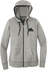 Igloo Jaguars New Era Ladies French Terry Full-Zip Hoodie