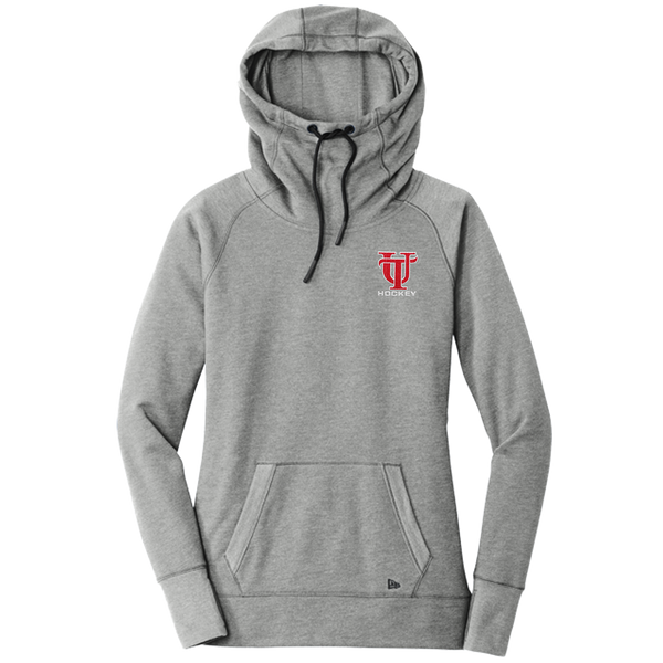 University of Tampa New Era Ladies Tri-Blend Fleece Pullover Hoodie