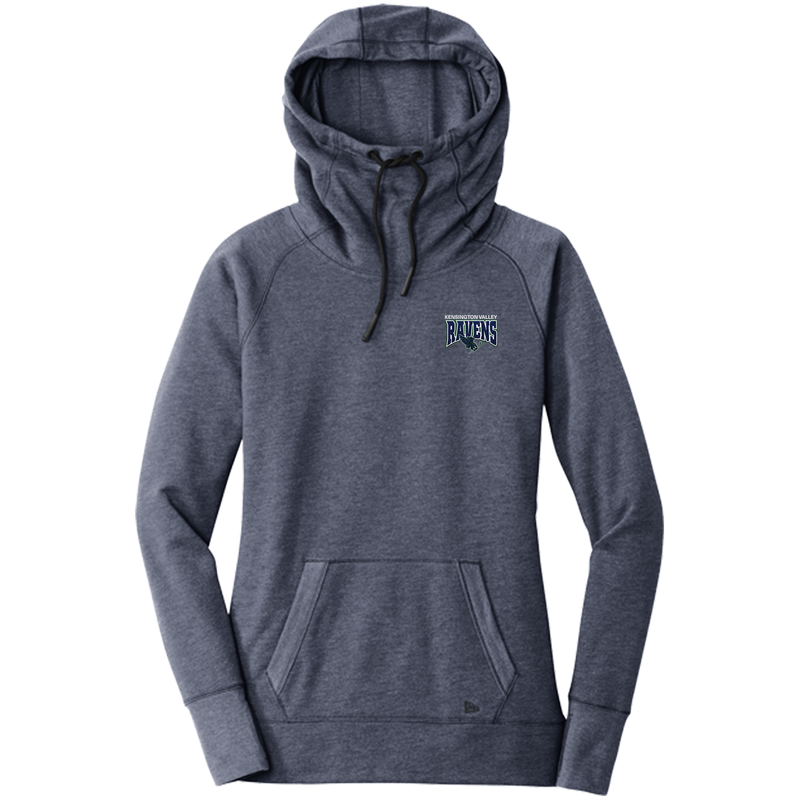 Kensington Valley Ravens New Era Ladies Tri-Blend Fleece Pullover Hoodie