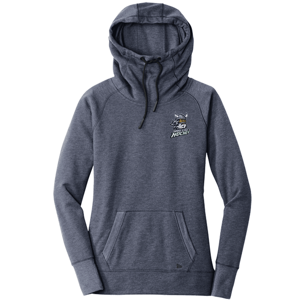 Hard Edge Hockey New Era Ladies Tri-Blend Fleece Pullover Hoodie