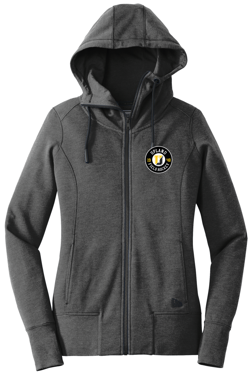 Upland Field Hockey New Era Ladies Tri-Blend Fleece Full-Zip Hoodie