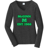 McGinn Elementary Women's Long Sleeve Fan Favorite V-Neck Tee