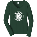 McGinn Elementary Women's Long Sleeve Fan Favorite V-Neck Tee
