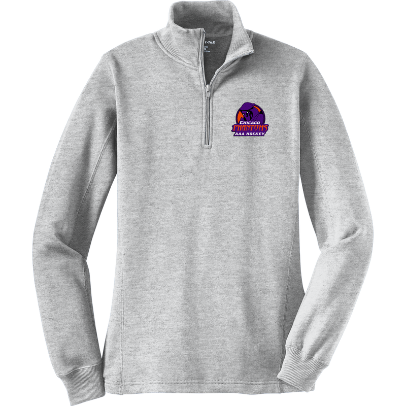 Chicago Phantoms Ladies 1/4-Zip Sweatshirt