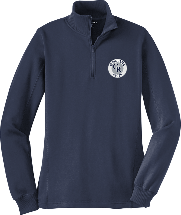 Council Rock North Ladies 1/4-Zip Sweatshirt