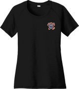 NY Stars Ladies PosiCharge Tri-Blend Wicking Scoop Neck Raglan Tee