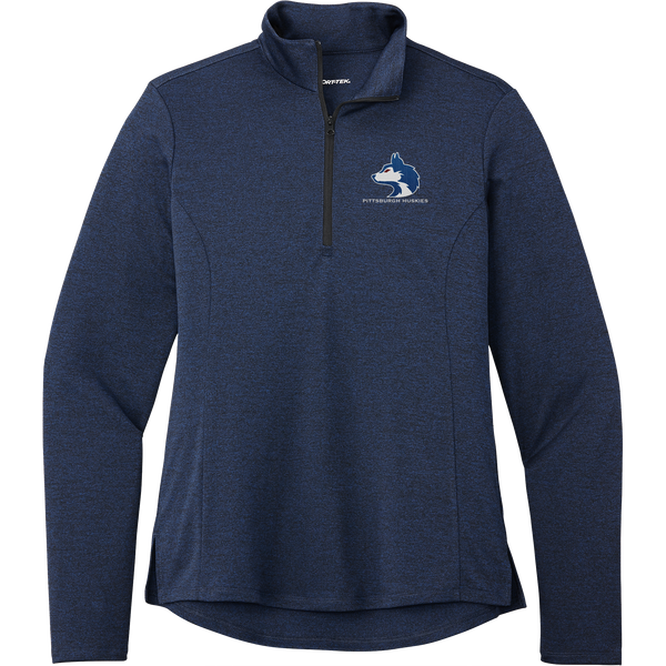 Pittsburgh Huskies Ladies Endeavor 1/2-Zip Pullover