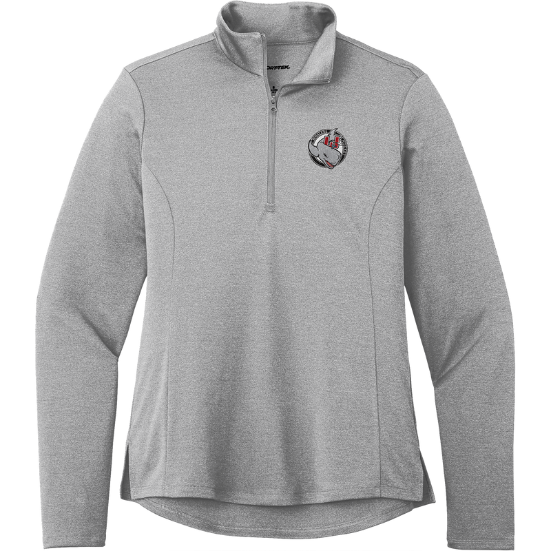 CT Whalers Tier 2 Ladies Endeavor 1/2-Zip Pullover