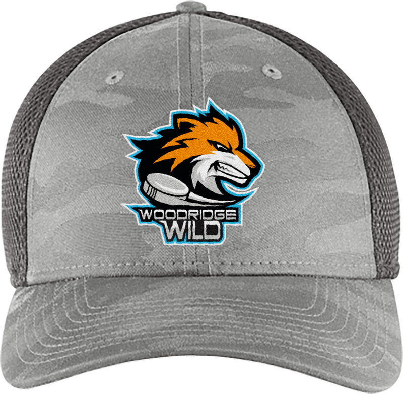 Woodridge Wild New Era Tonal Camo Stretch Tech Mesh Cap