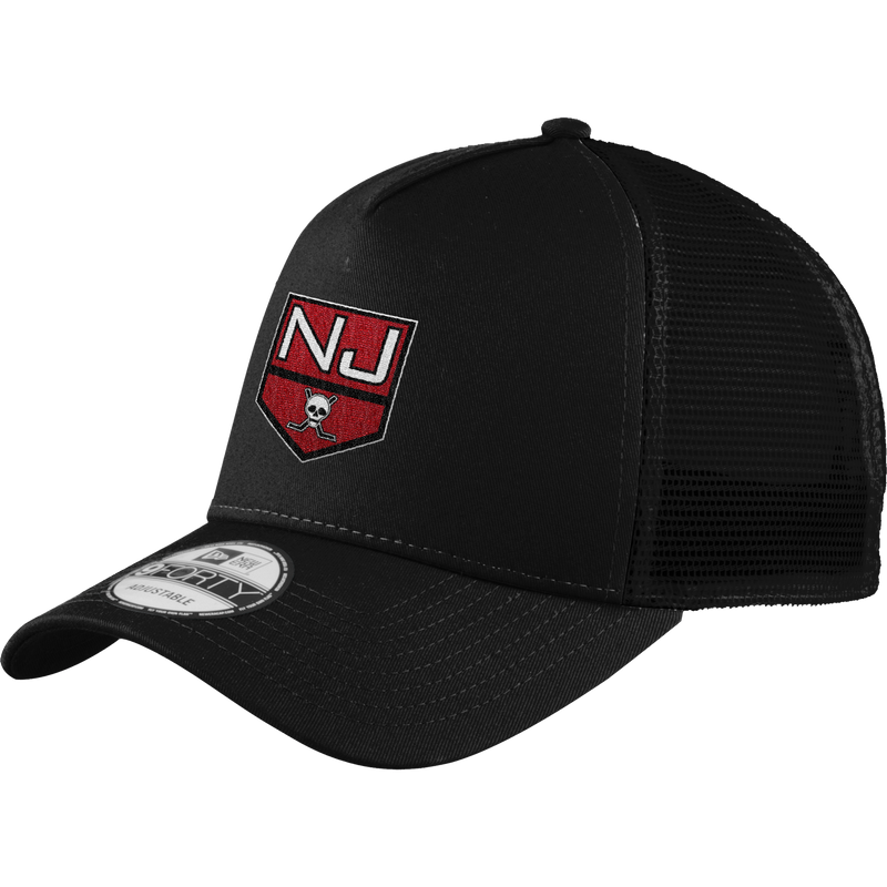 NJ Raiders New Era Snapback Trucker Cap