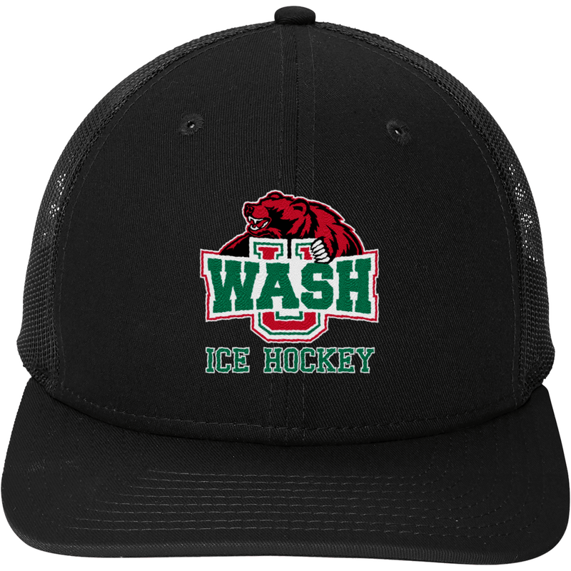 Wash U New Era Snapback Low Profile Trucker Cap