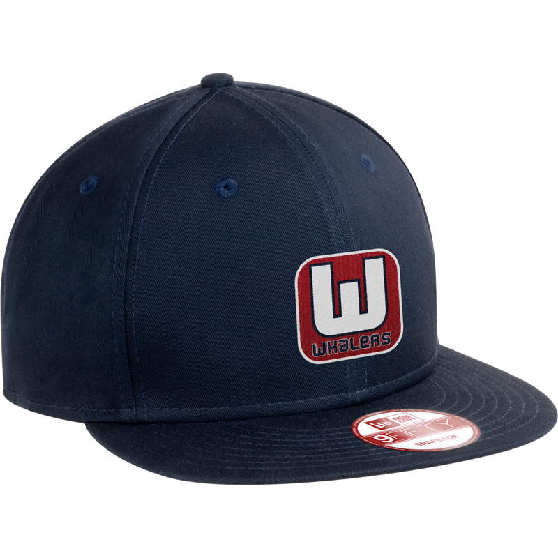 CT Whalers Tier 1 New Era Flat Bill Snapback Cap