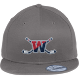 Wall Hockey New Era Flat Bill Snapback Cap