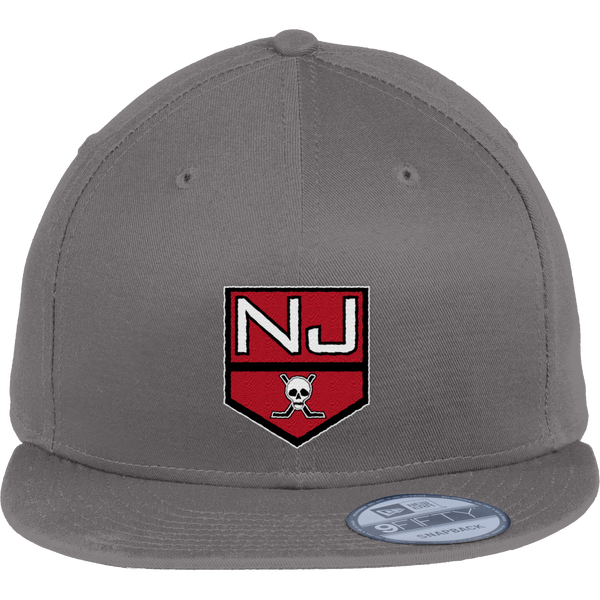 NJ Raiders New Era Flat Bill Snapback Cap