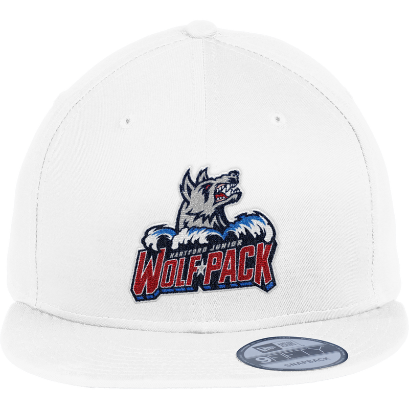 Hartford Jr. Wolfpack New Era Flat Bill Snapback Cap