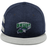 Kensington Valley Renegades New Era Shadow Heather Striped Flat Bill Snapback Cap