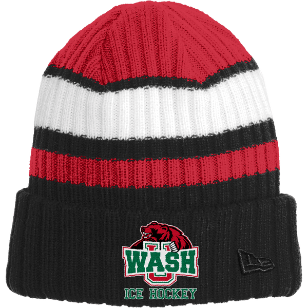 Wash U New Era Ribbed Tailgate Beanie