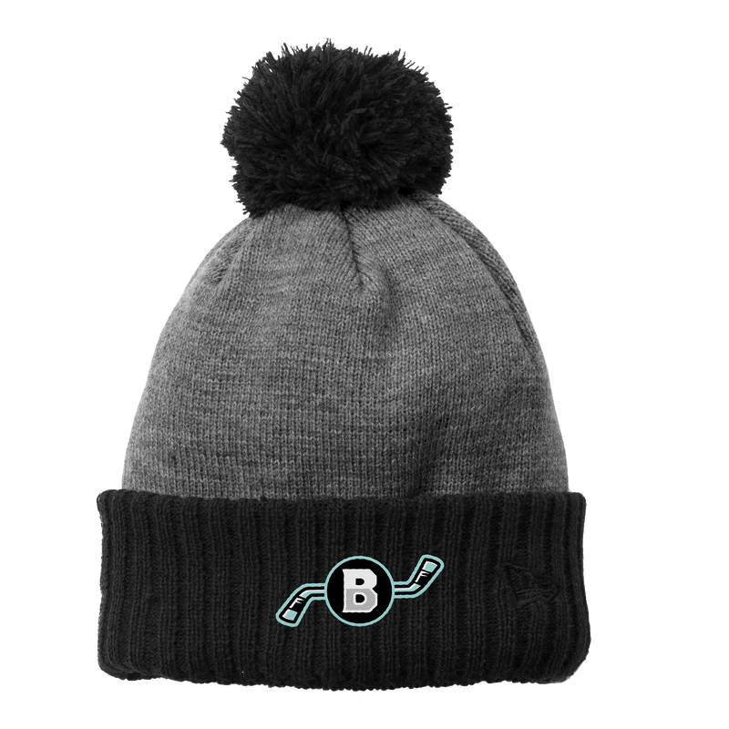 Brooklyn Aviators New Era Colorblock Cuffed Beanie