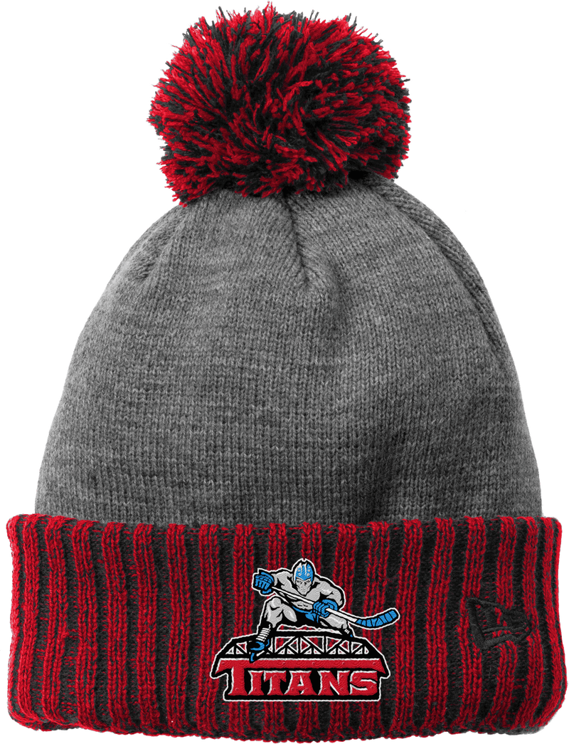 NJ Titans New Era Colorblock Cuffed Beanie