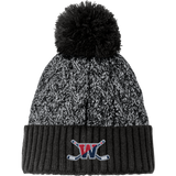 Wall Hockey New Era Marled Knit Pom Beanie