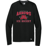 Mercer Arrows New Era Series Performance Long Sleeve Crew Tee