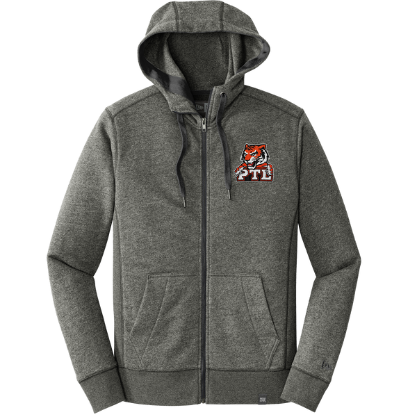 Princeton Tiger Lilies New Era French Terry Full-Zip Hoodie