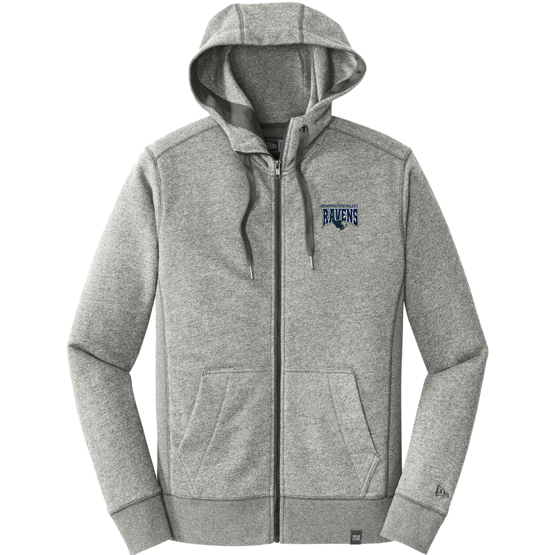 Kensington Valley Ravens New Era French Terry Full-Zip Hoodie