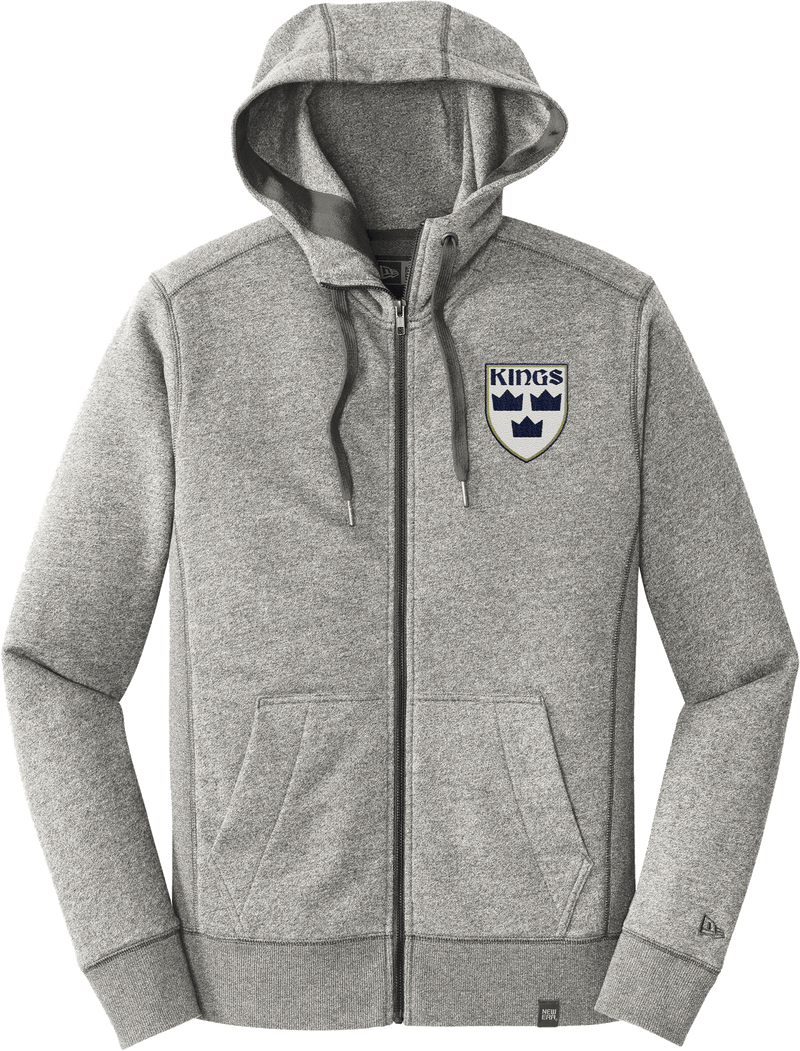 North Jersey Kings New Era French Terry Full-Zip Hoodie