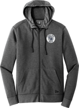 Council Rock North New Era Tri-Blend Fleece Full-Zip Hoodie