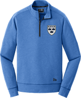 North Jersey Kings New Era Tri-Blend Fleece 1/4-Zip Pullover