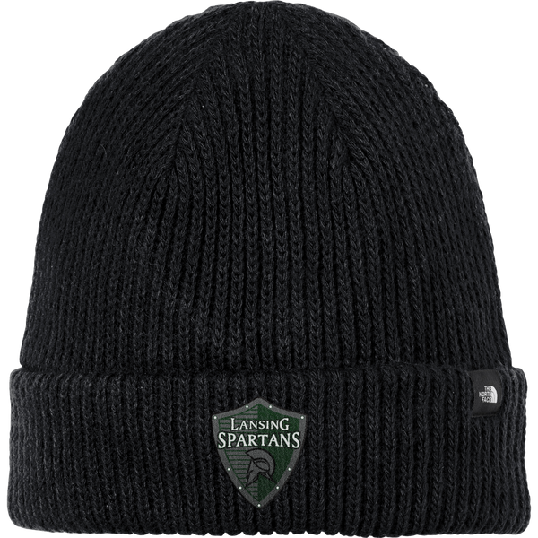 Lansing Spartans The North Face Circular Rib Beanie