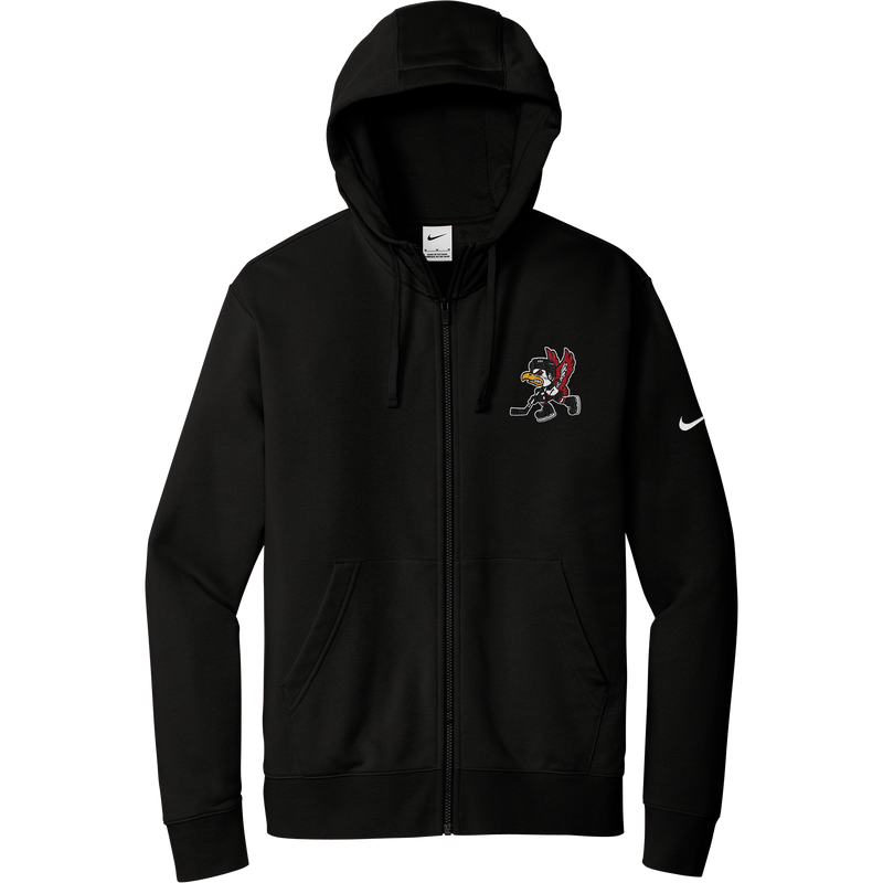 Benet Hockey Nike Club Fleece Sleeve Swoosh Full-Zip Hoodie