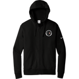 Philadelphia Flyers Elite Nike Club Fleece Sleeve Swoosh Full-Zip Hoodie