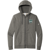 Biggby Barbarians Nike Club Fleece Sleeve Swoosh Full-Zip Hoodie
