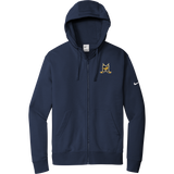 Marlboro Hockey Nike Club Fleece Sleeve Swoosh Full-Zip Hoodie