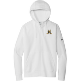 Marlboro Hockey Nike Club Fleece Sleeve Swoosh Full-Zip Hoodie
