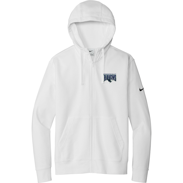 Kensington Valley Ravens Nike Club Fleece Sleeve Swoosh Full-Zip Hoodie