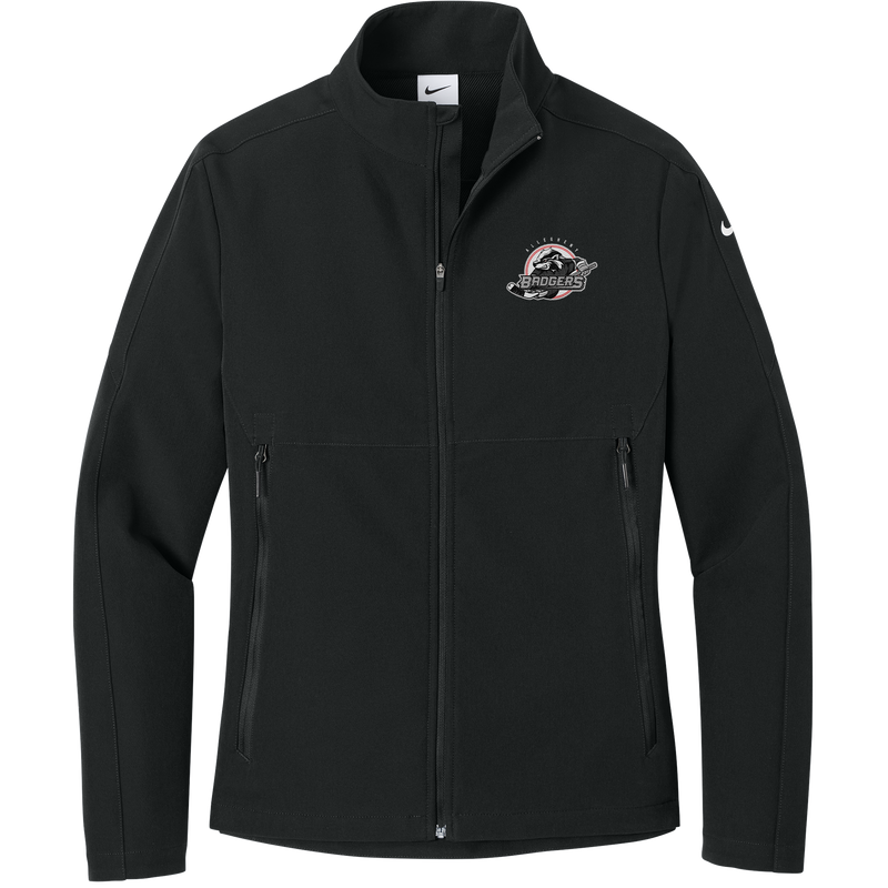Allegheny Badgers Nike Women's Full-Zip Soft Shell Jacket