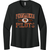 Pennsauken Pilots Women's Cotton Relaxed Long Sleeve Tee