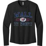Wall Hockey Women's Cotton Relaxed Long Sleeve Tee