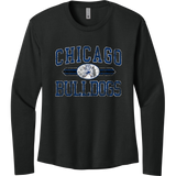 Chicago Bulldogs Women's Cotton Relaxed Long Sleeve Tee
