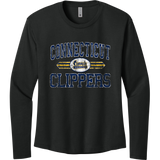 CT Clippers Women's Cotton Relaxed Long Sleeve Tee
