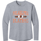 Philadelphia Blazers Women's Cotton Relaxed Long Sleeve Tee