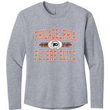 Philadelphia Flyers Elite Women's Cotton Relaxed Long Sleeve Tee