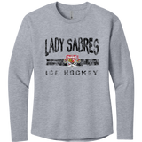 SOMD Lady Sabres Women's Cotton Relaxed Long Sleeve Tee