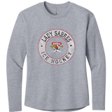 SOMD Lady Sabres Women's Cotton Relaxed Long Sleeve Tee