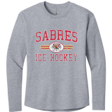 SOMD Sabres Women's Cotton Relaxed Long Sleeve Tee