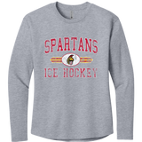 Seacoast Spartans (Ice Hockey) Women's Cotton Relaxed Long Sleeve Tee