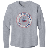 Hartford Jr. Wolfpack Women's Cotton Relaxed Long Sleeve Tee
