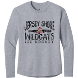 Jersey Shore Wildcats Women's Cotton Relaxed Long Sleeve Tee